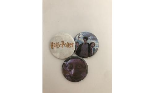 Botton Harry Potter 03x unidades